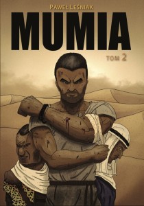 Mumia komiks TOM 2 -  komiks rysowany przez Pawła Leśniaka, czarnobiały.