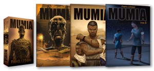 Mumia ZESTAW - książka + 6 komiksów tom 1, 2, 3, 4, 5,6